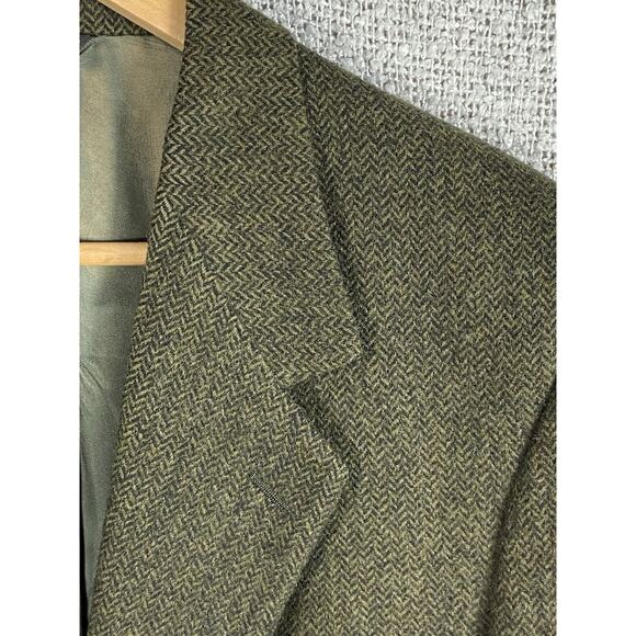 Lord & Taylor 100% Camel Hair Blazer Men’s 44 Jacket Dark Academia Professor USA - Picture 3 of 16